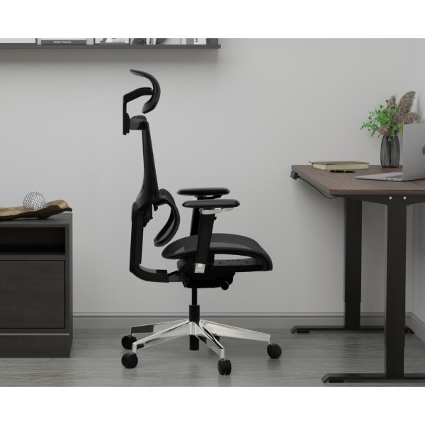 Фото - Крісло офісне Mealux S8 Air Black (HF-S8P M/B)
